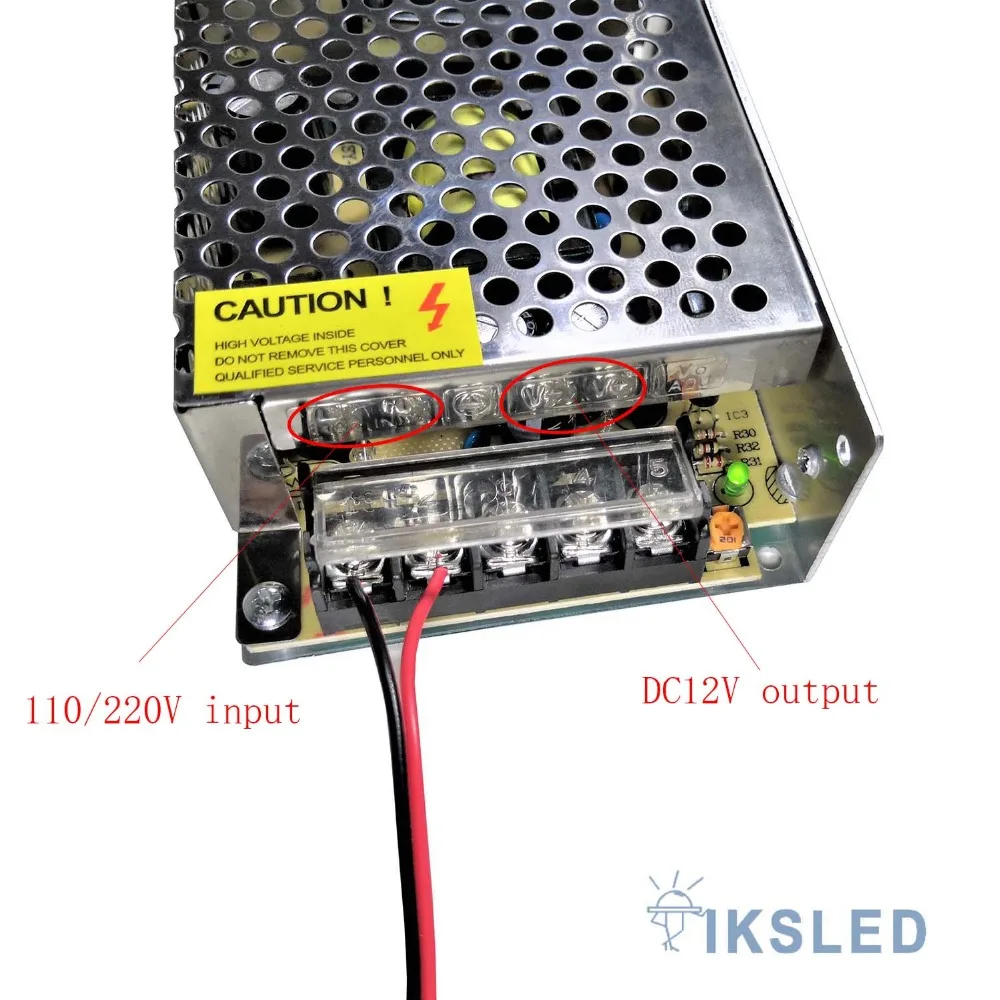 Специальное предложение светильник ing трансформатор DC12V 5A 60 Вт 110/220 В до 12 В светодиодный драйвер переключатель питания адаптер для Светодиодный светильник полосы