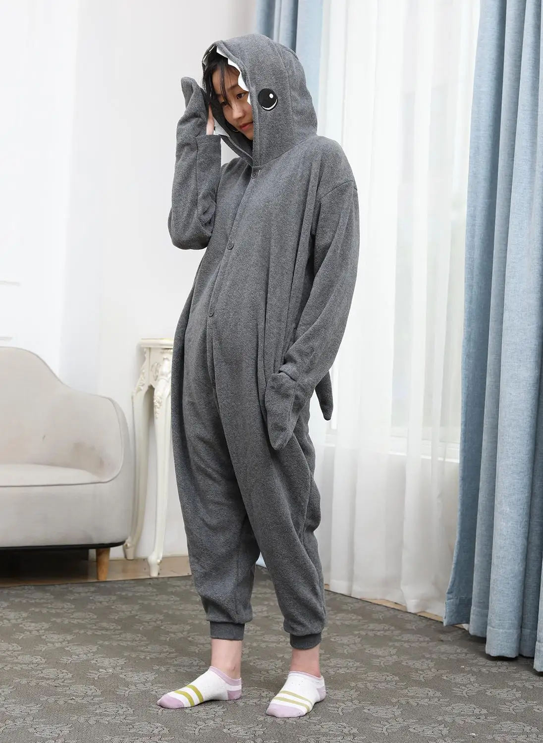 Комбинезоны для взрослых пижамы Косплей Unsiex домашняя одежда сна с животными