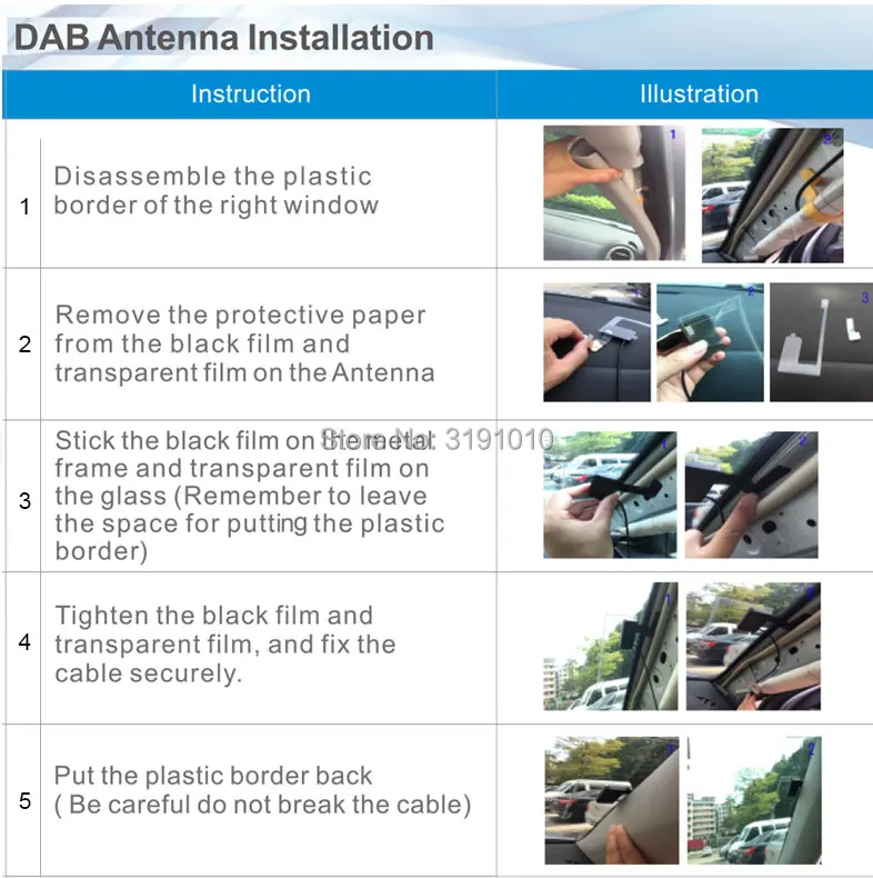Erisin ES354 DAB+ Цифровая радиостанция с антенна для Android 5,1/6,0/7,1/8,0 автомобильная стереосистема
