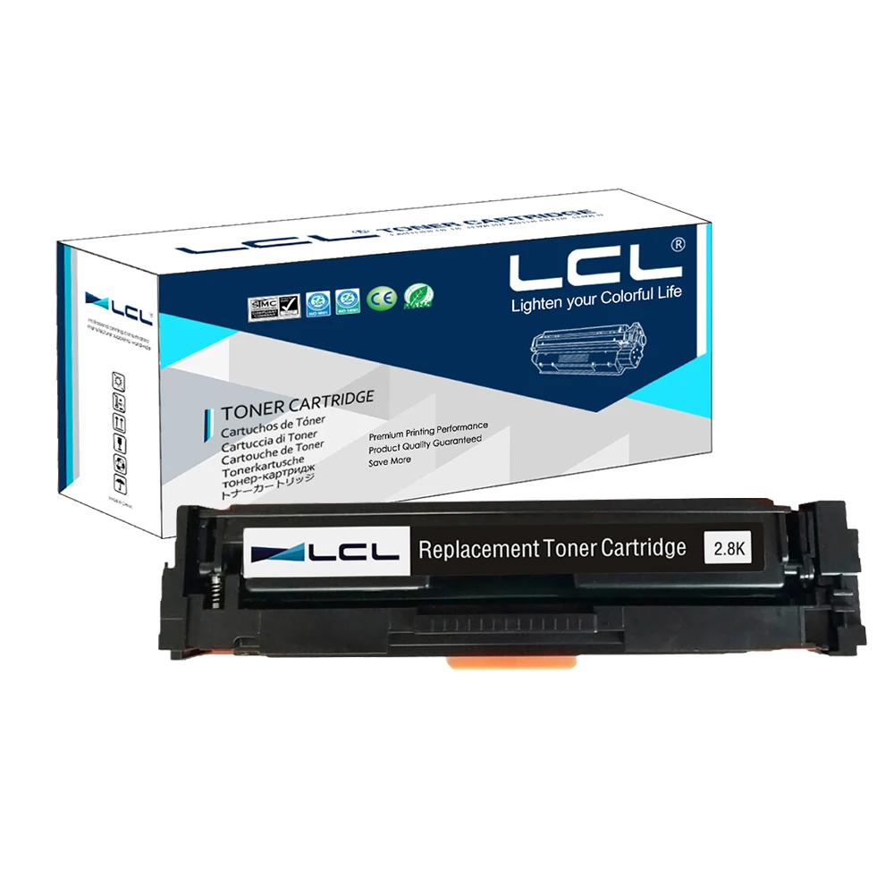 Любой тонер картридж 1 LCL 201A 201X CF400A CF400X CF401X CF402X CF403X (1 упаковка) совместимый с HP Color