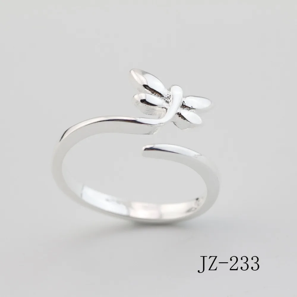 Free shipping jewelry Women butterfly silver ring The is contracted openings Fashion | Украшения и аксессуары