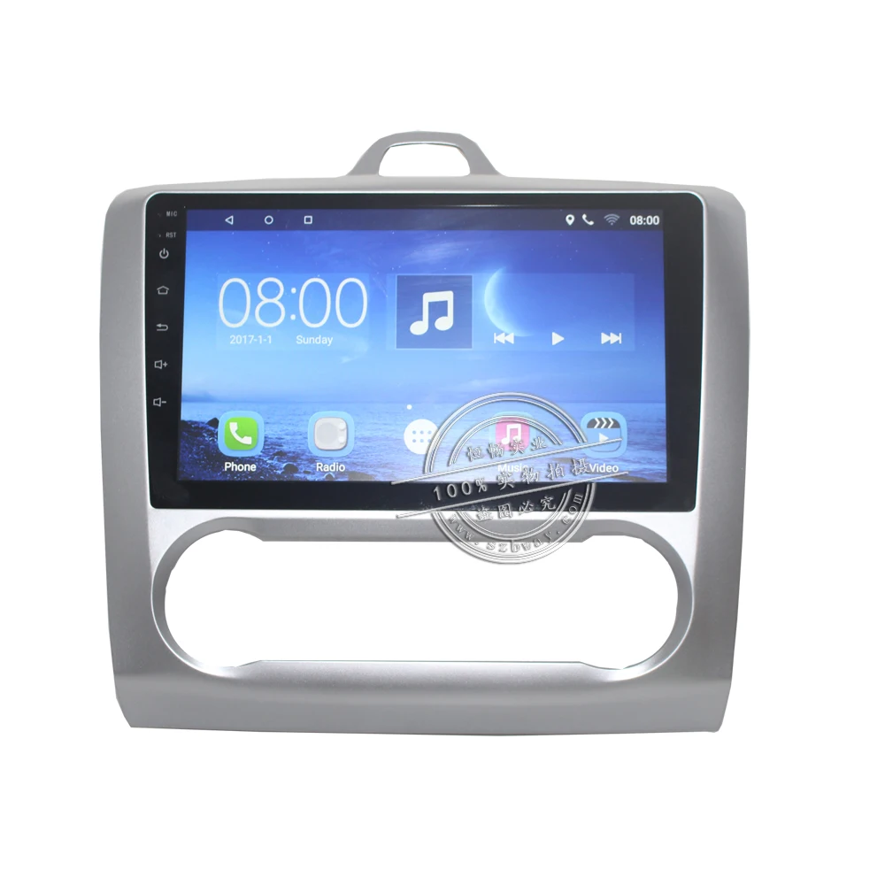 " Android 7,0 автомобильный dvd-плеер для Ford Focus 2 S-Max 2007-2011 Автомобильный GPS навигатор bluetooth, 1 Гб RAM 16 Гб ROM