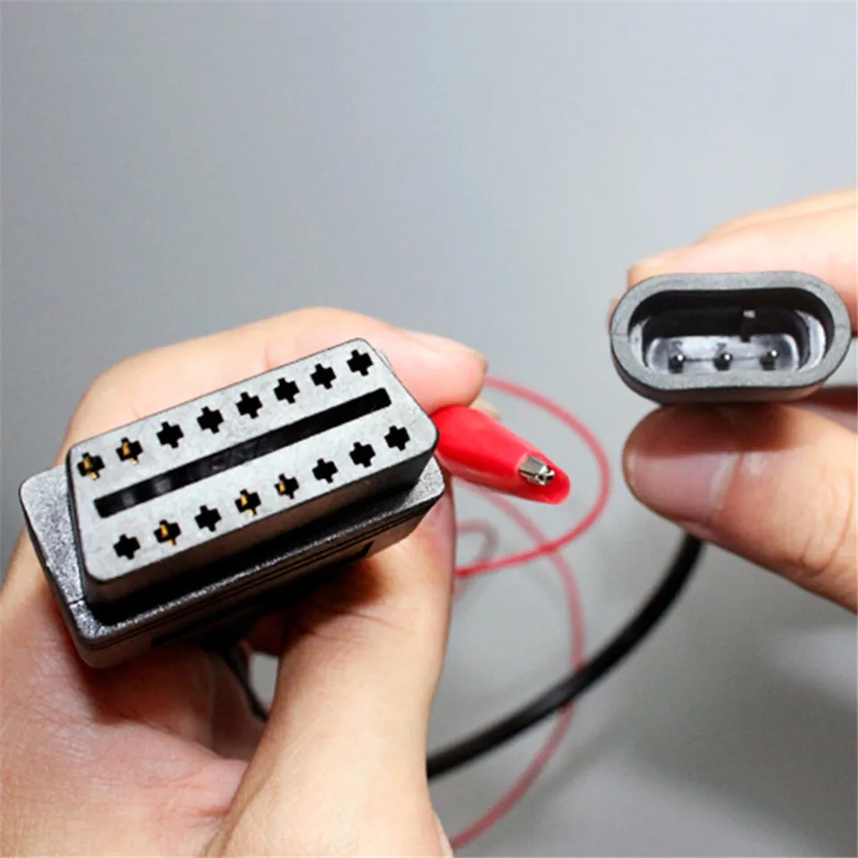2018 лучшее качество для Fiat 3Pin 16Pin OBD/OBDII автомобиля диагностический кабель разъем 3