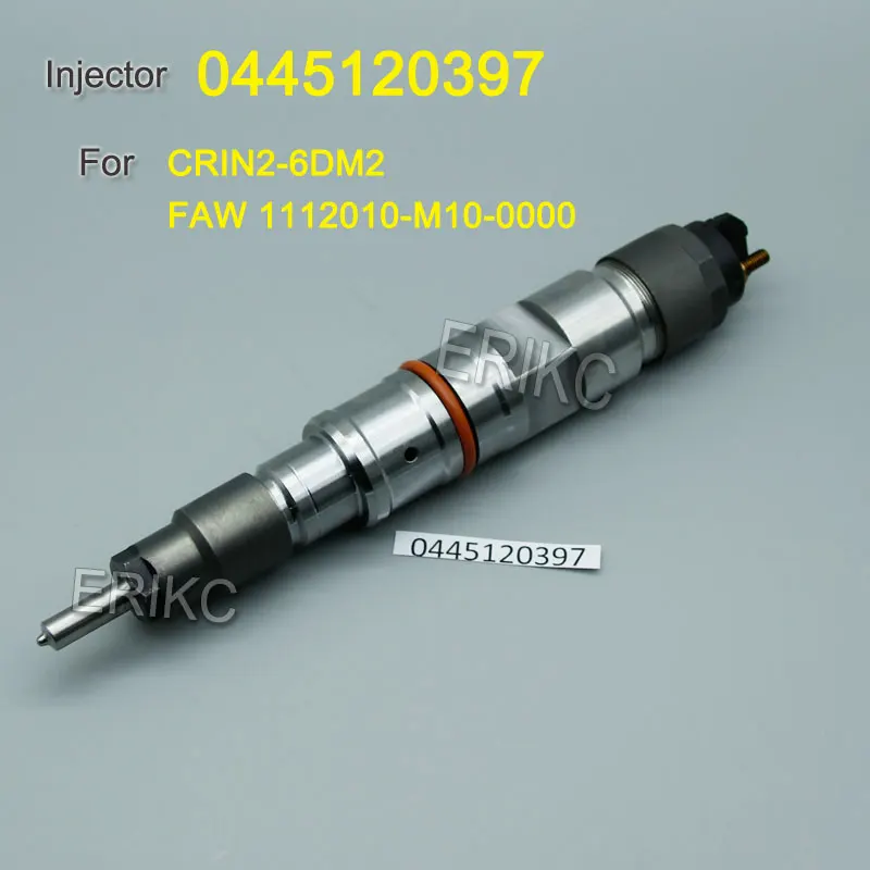 

CRIN2-6DM2 ERIKC 0 445 120 397 Diesel Injection 0445120397 High Pressure Fuel Injectors 0445 120 397 for FAW 1112010M100000