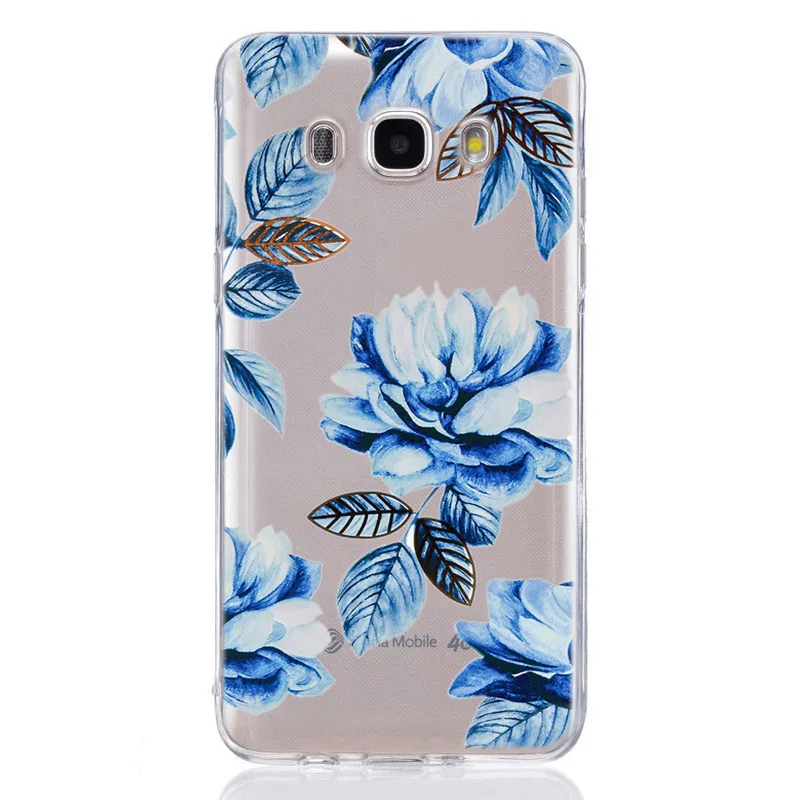 Чехол для Samsung Galaxy J1 J3 J5 J7 J2 prime J120 J320 J330 Рельефный цветок птица кружева мягкие ТПУ