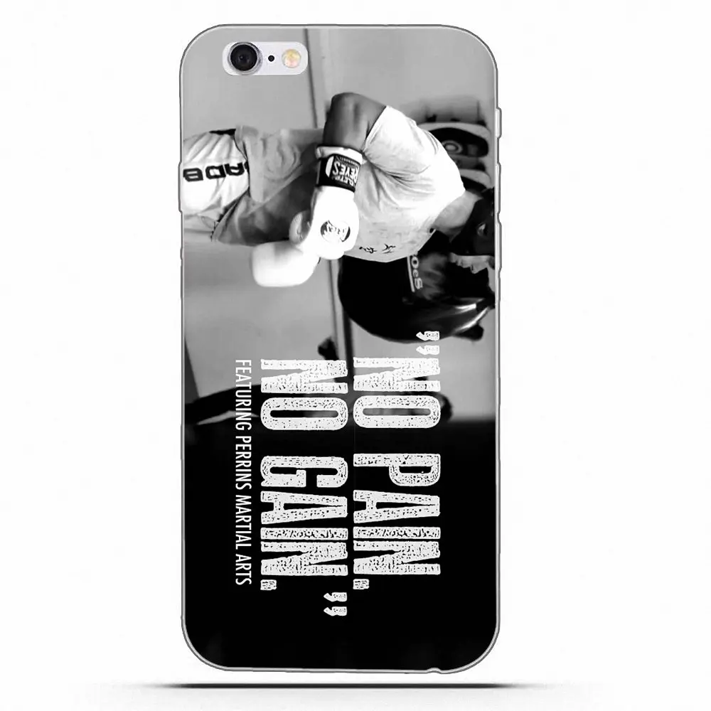 Продолжайте тренироваться потому что нет боли Нет усиления чехол для телефона