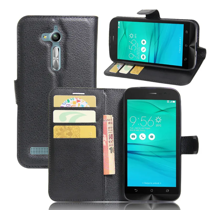 Чехол для Asus Zenfone Go ZB500KG чехол X00BD 5 0 телефона из искусственной кожи ZB ZB500 500 кг|case
