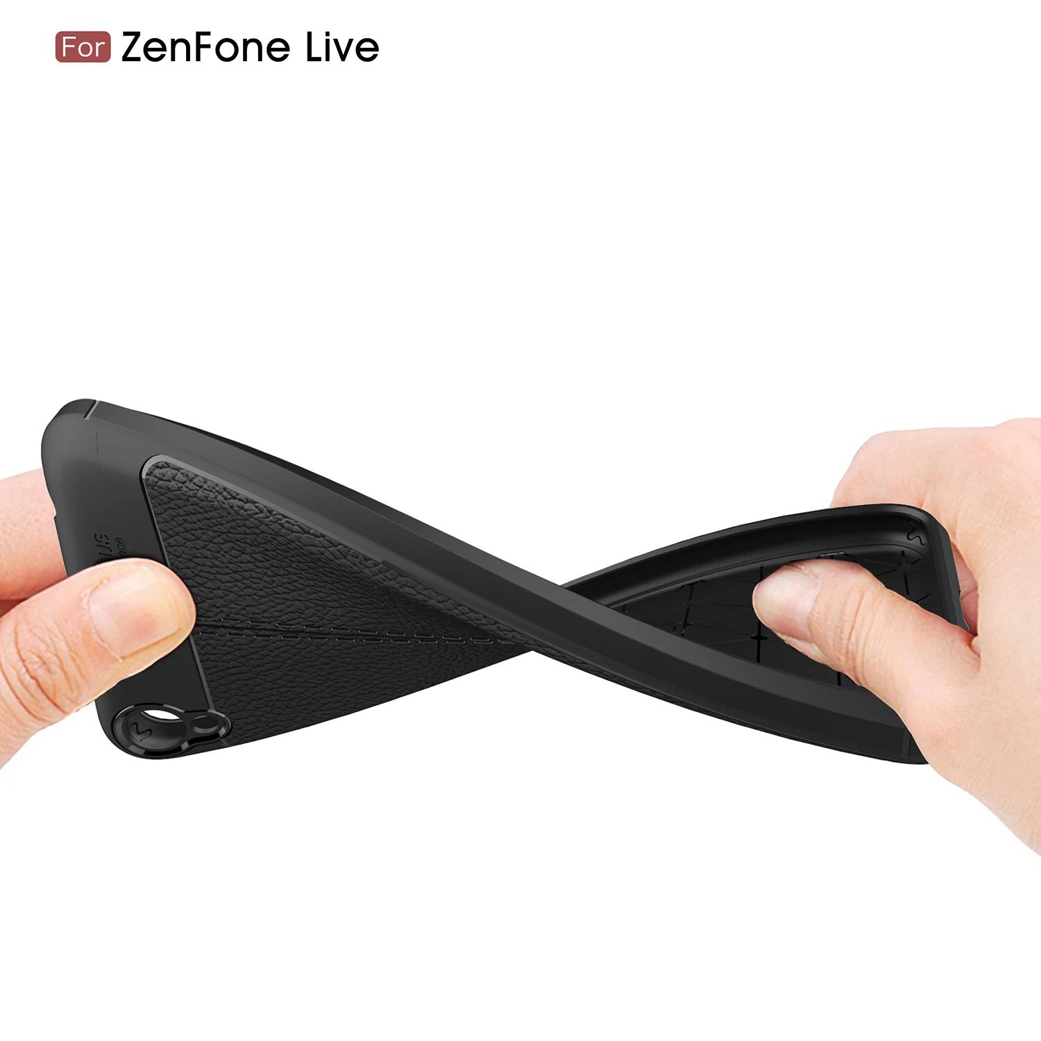 PU Leather Litchi Pattern Case For Asus Zenfone Live ZB501KL Soft TPU Silicone Back Cover Phone |