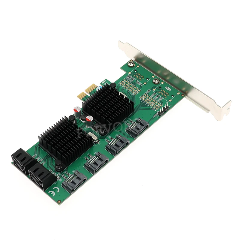 PCI E до 8 портов SATA 3 0 6 ГБ/сек. карта расширения 88SE9215 + 9705 чипсет для Marvell|Платы