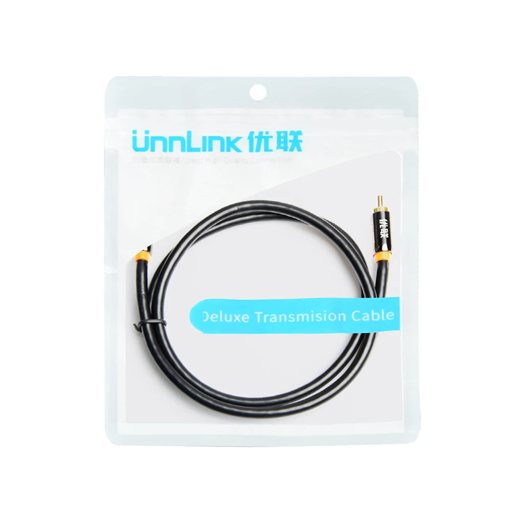 Unnlink HIFI 5 1 SPDIF коаксиальный кабель AV RCA аудио м 2 3 8 10 для сабвуфера ТВ