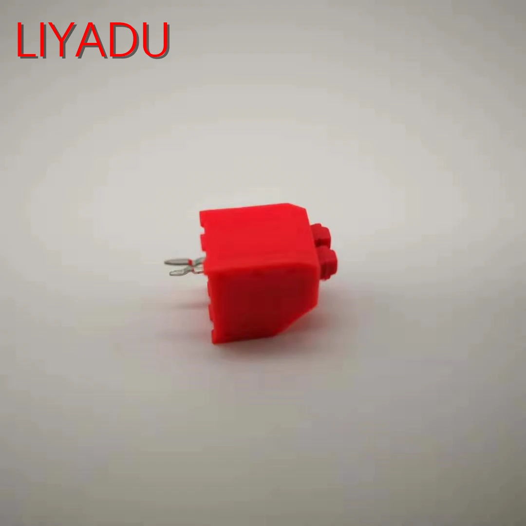 100 шт./лот KF250-2P KF250-1P быстрое соединение пружинный Тип PCB Соединительный терминал 3,5 мм расстояние