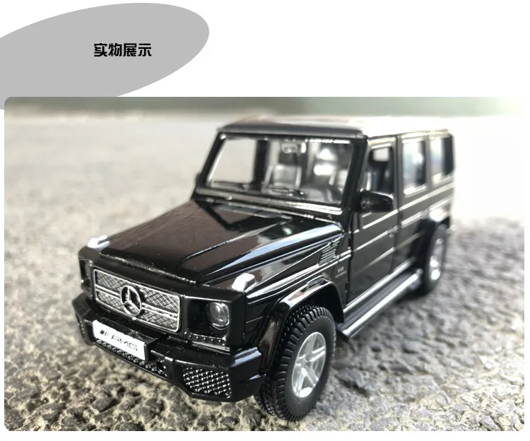 Высокая моделирования РМЗ город 1:36 Металл Benz AMG G63 литья под давлением модель игрушечного автомобиля классический сплав внедорожник модель отлично подходит для детей Подарки