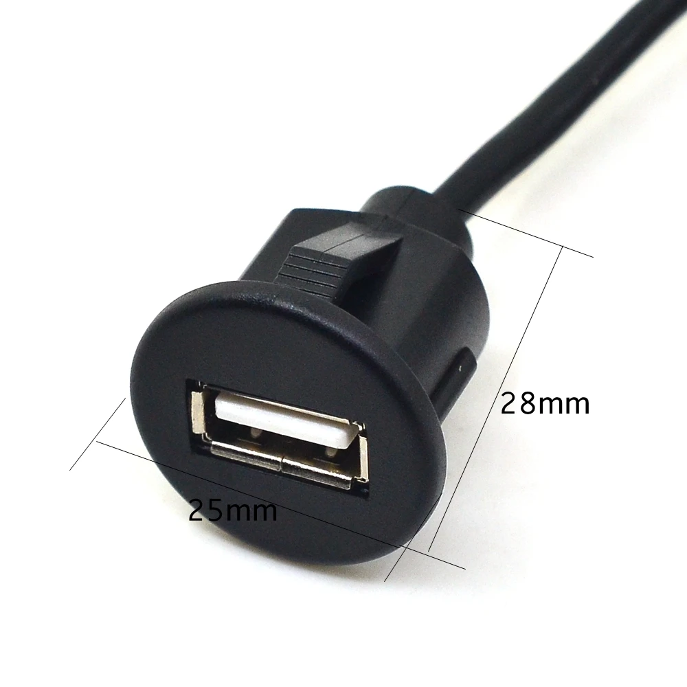 Водонепроницаемый шнур для приборной панели автомобиля с USB 2 0|Компьютерные