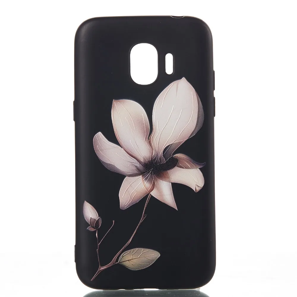 3D Back Cover For Samsung J2 Pro 2018 Case TPU Soft Silicone Painted Protective Phone Galaxy Fundas |