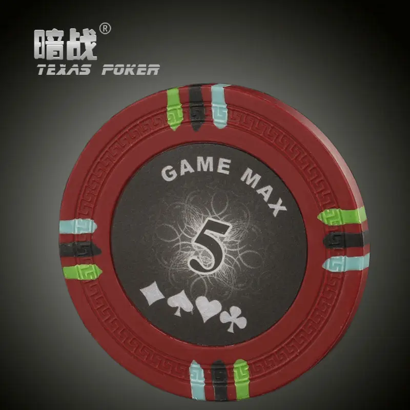 2016 новые Четырехцветные фишки без номинальной стоимости глины для покера монеты