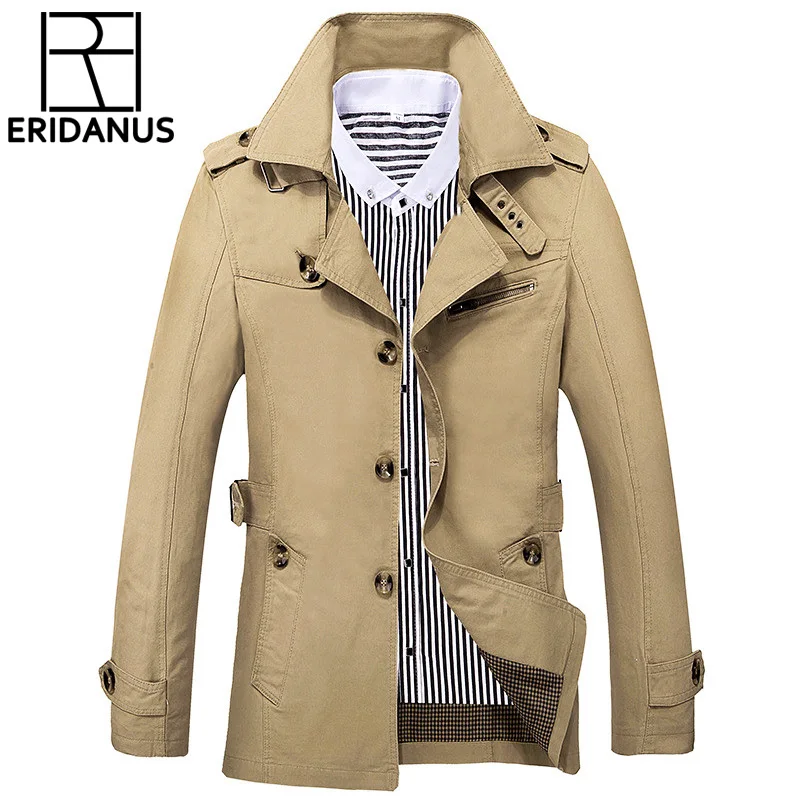 Мужская куртка новинка 2018 Брендовое шерстяное пальто толстое повседневная