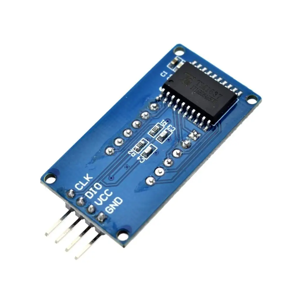 4 битный цифровой светодиодный модуль TM1637 diy для arduino 7 сегментов 0 36 дюйма часы