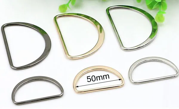 20 шт./лот Размер: 10 мм-60 мм Металлические кольца пряжки для сумки одежды, сплав соединения украшения Скрапбукинг шитье(ss-125