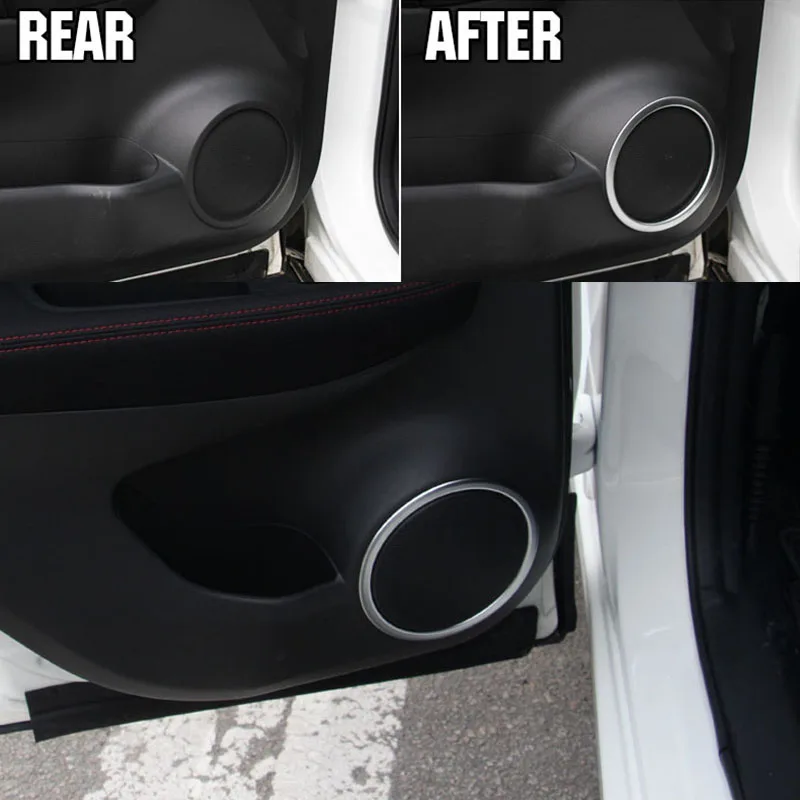 Чехол для колонки AX Chrome подходит Nissan Qashqai 2014 2016 2020 внутренняя отделка боковая