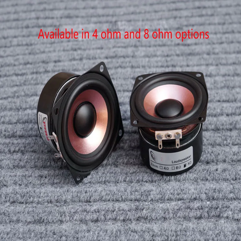 2 5 дюймовый динамик HiFi Полнодиапазонный разъем высокая чувствительность