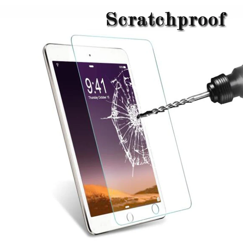 Закаленное стекло для i Pad mini 1/2/3 mini4 5 Pro 9 7 10 11 2018 A1673 Защитная пленка планшета