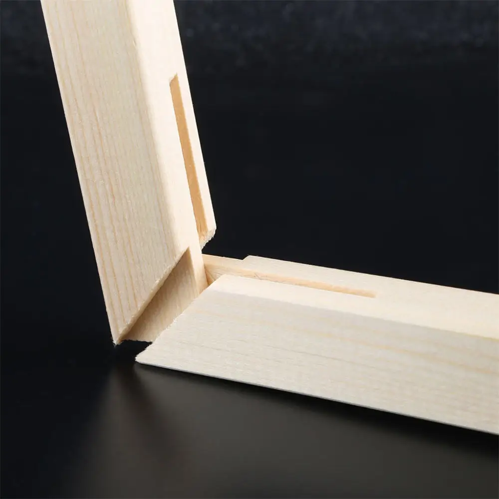 Рамка из натурального дерева для художественной картины на холсте DIY настенный плакат Алмазная картина рамка для вышивки крестом ремесло