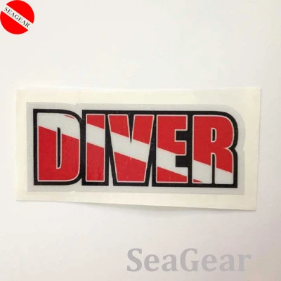 Фотоальбом для дайвинга цвет красный белый фотонаклейка 15 см 12 10 см|diving flag|scuba