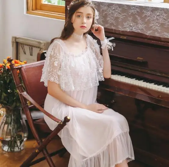 Ночные рубашки для сна 2019 ночная сорочка и отдыха Милая Ночная рубашка женская