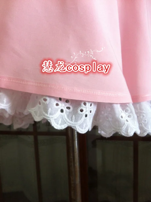

Monogatari Shinobu Oshino Cosplay Costume Pink Lolita Cosplay Dress
