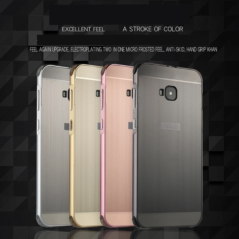 Чехол для ASUS ZenFone 4 Selfie Pro ZD552KL, противоударный металлический чехол с алюминиевой рамкой для ASUS ZenFone 4 Selfie Pro