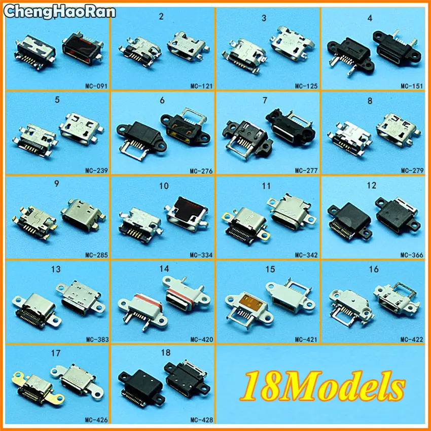 ChengHaoRan Micro USB разъем порт для Xiaomi 2A 2S 3 4 4C 4S 5 5S Mix Max 5sPlus Redmi 1S 2 3S Note 3G 4G | Мобильные