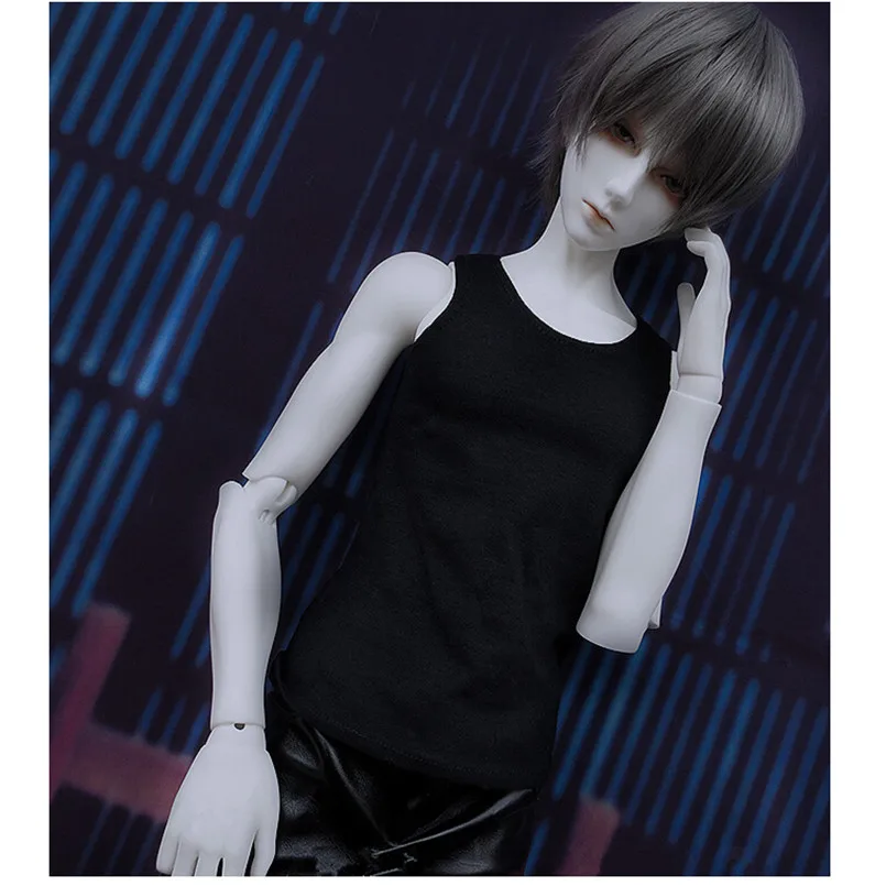 Одежда для кукол жилет одежда из эластичной сетки шарнирных 1/3 1/4 черного и белого