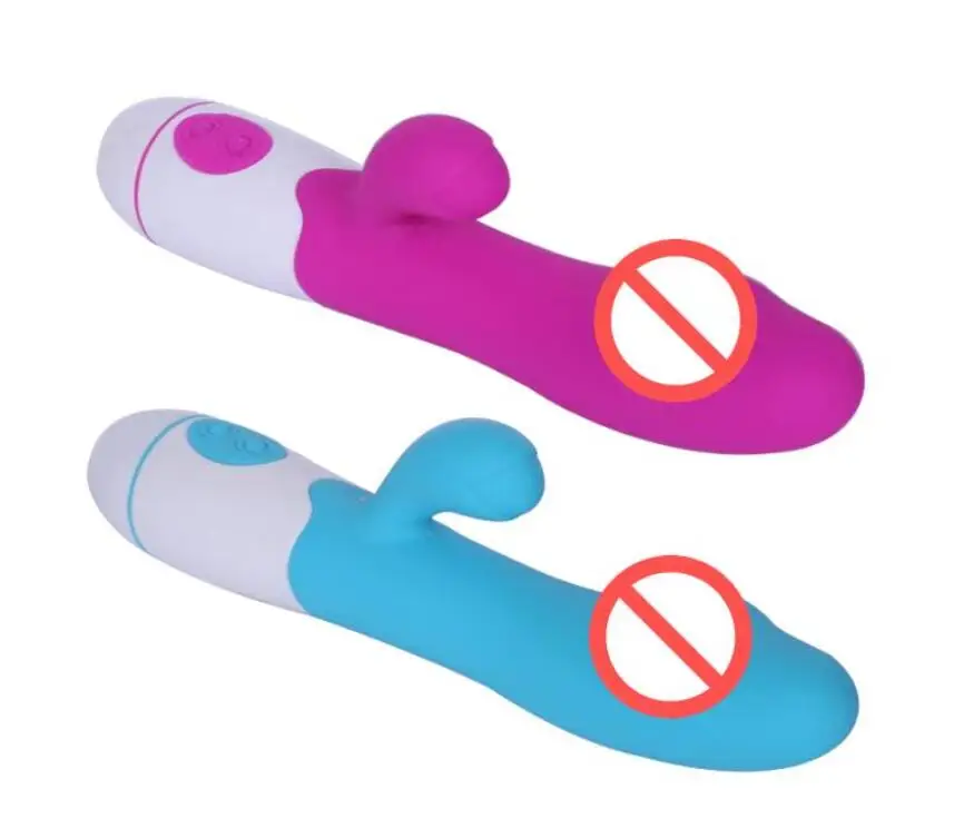 Перезаряжаемый 30 скоростной двойной Вибрационный Вибратор точки G Силиконовый