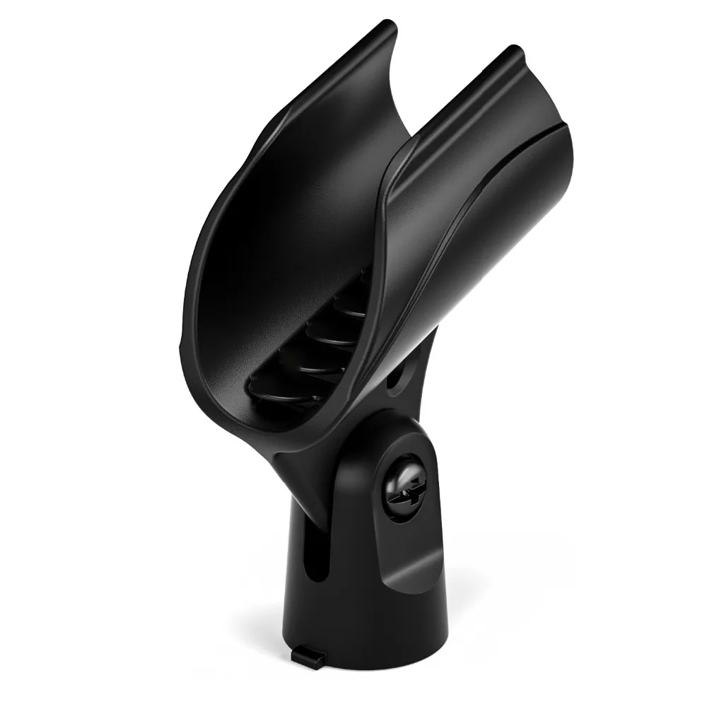 2 шт./упак. Универсальный микрофон зажим держатель Противоскользящий Ручной