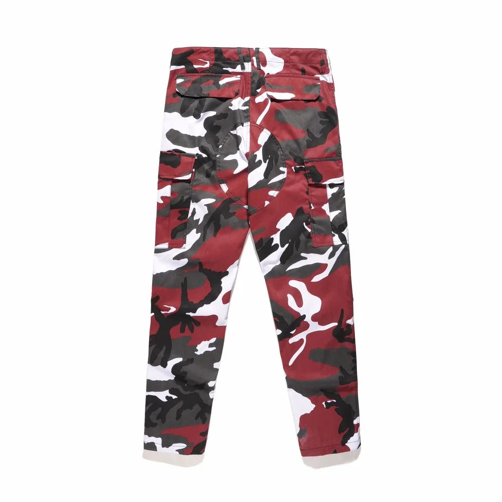 Брюки карго QoolXCWear мужские камуфляжные модные мешковатые штаны в стиле хип хоп