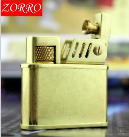 Зажигалки Zorro оригинальная керосиновая Зажигалка из чистой меди подарок для