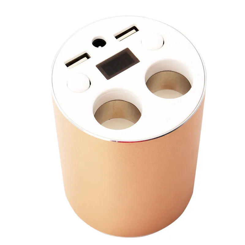 Двойное автомобильное зарядное устройство USB из алюминиевого сплава для LG Nexus 4