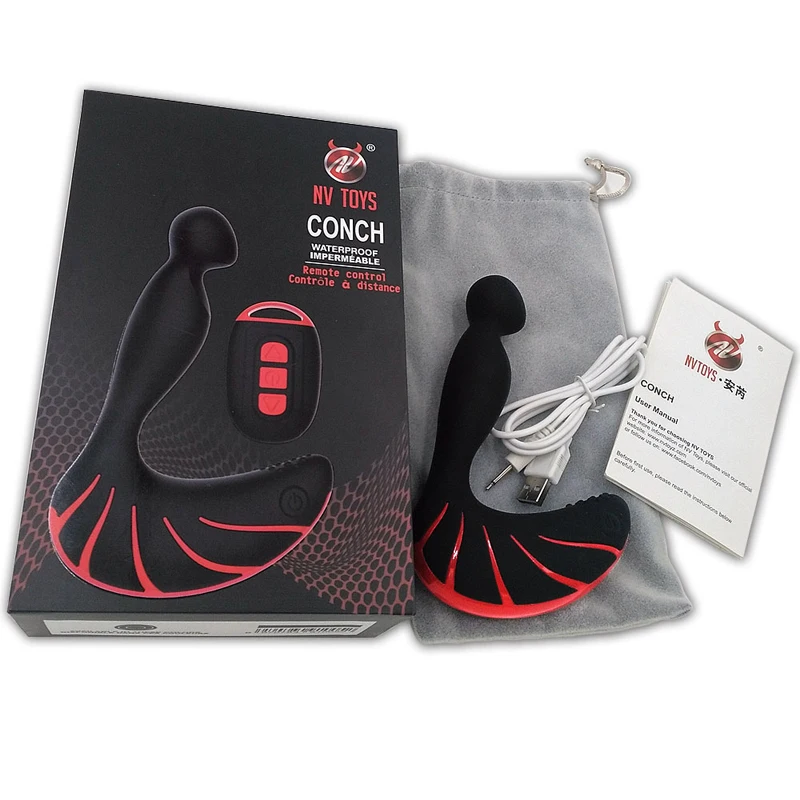 NV TOYS Prostate Massage Anal Vibrator Butt Plug Remote Control Sex Toys For Men Gay | Красота и здоровье