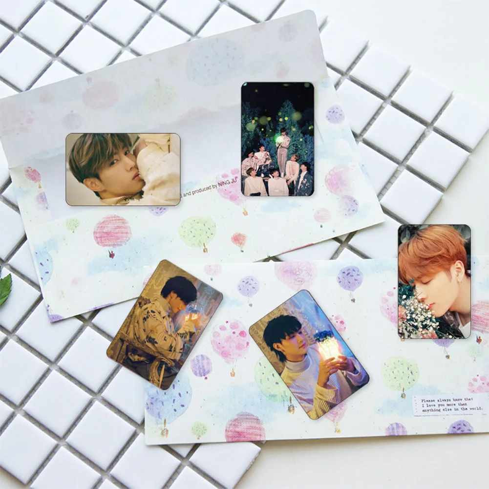 10 шт./компл. K-pop GOT7 новая Фотокарта альбома стикеры студенческие Кристальные