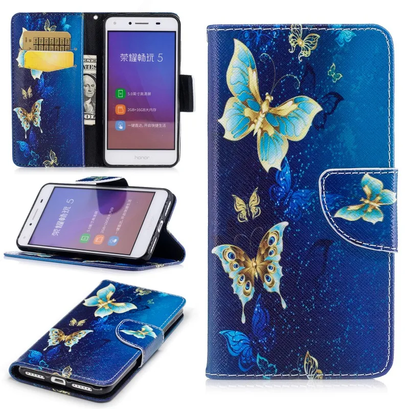 Флип-чехол для huawei Y5ii/Y5 ii 2 CUN L21 U29 L23 L33, чехлы для телефонов, кожаный силиконовый чехол для huawei Y6II Compact LYO L21, чехлы