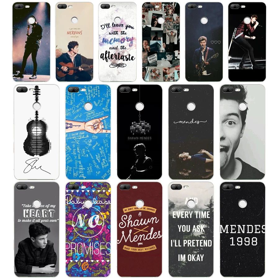 86AQ Shawn Mendes модный Мягкий Силиконовый ТПУ чехол для телефона huawei Honor 9 Lite 10 p lite |