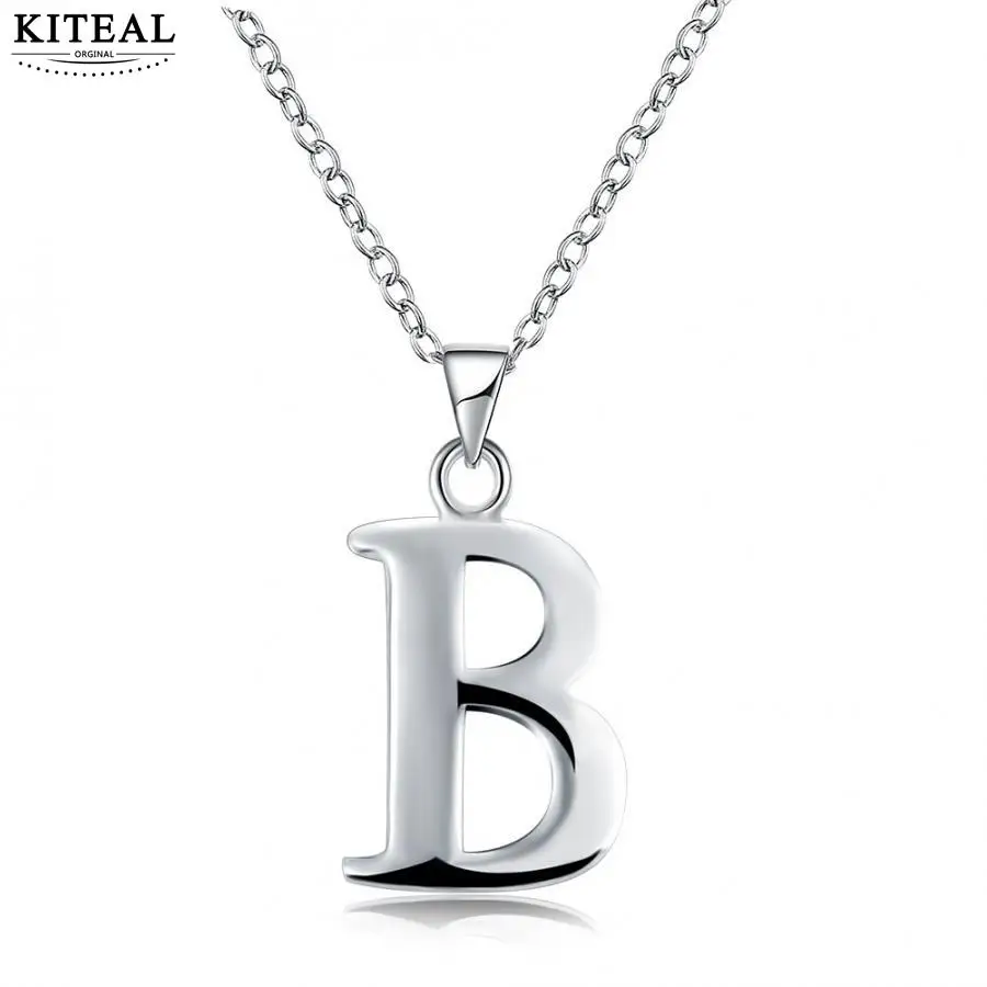 KITEAL новая распродажа серебряный цвет кулон для мужчин и женщин B G N O S W X Y Z