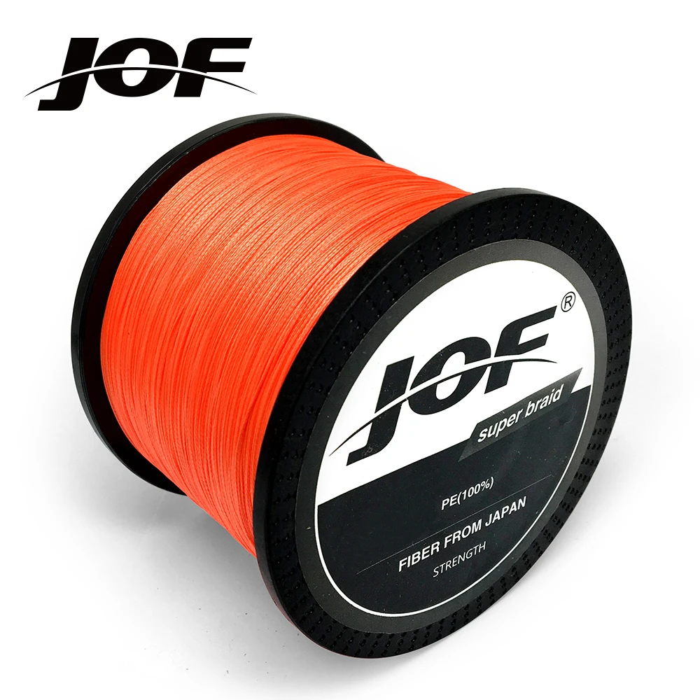 JOF 8 нитей 1000 м PE плетеная рыболовная леска tresse peche приманка для морской рыбалки