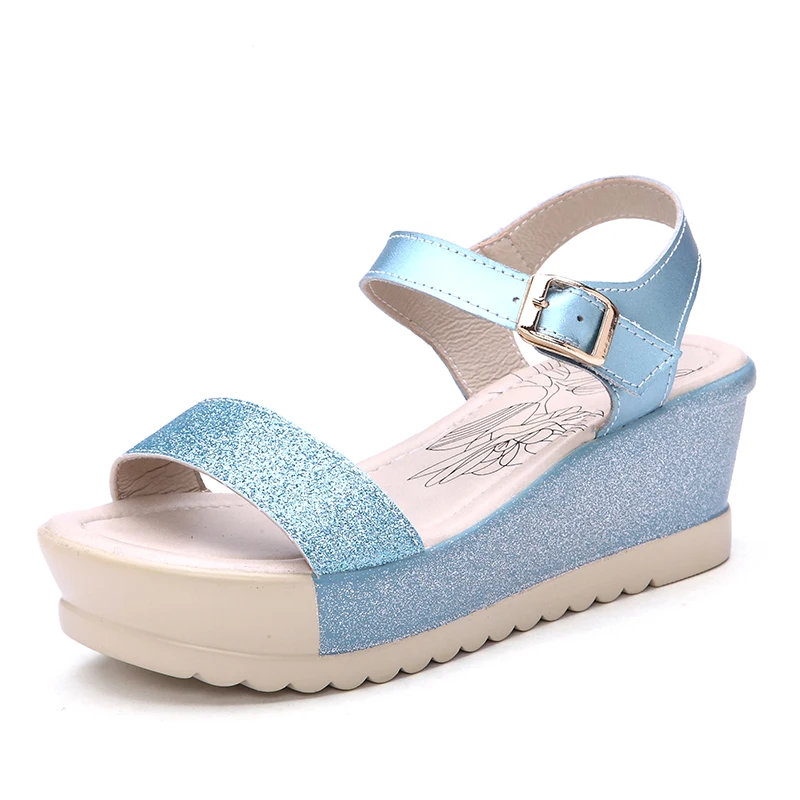 2016 женщины нью-летняя сандалии Студент обувь Женская мода летом все крюк и