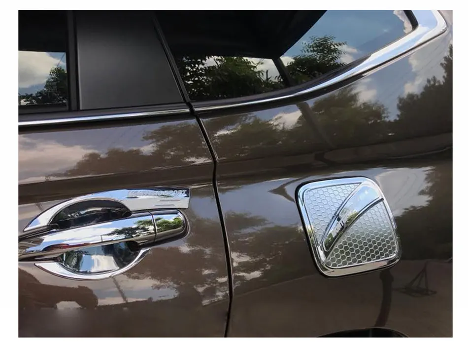 YCSUNZ ABS хромированная крышка топливного бака для MITSUBISHI PAJERO MONTERO SPORT Shogun аксессуары части для MONTERO SPORT