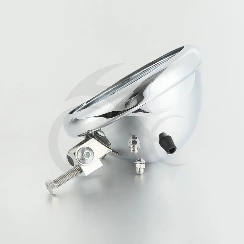 TCMT мотоциклетный черный корпус фары 5 75 &quot5 3/4&quot с монтажным блоком для Harley Dyna FXDF