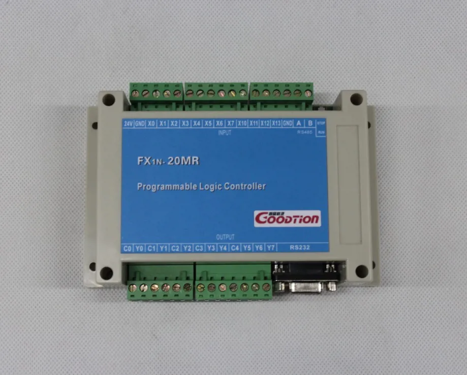 FX1N 20MR релейная плата модуля 32 бит RS232 RS485 Modbus 24VDC для Mitsubishi ПЛК высокоскоростной