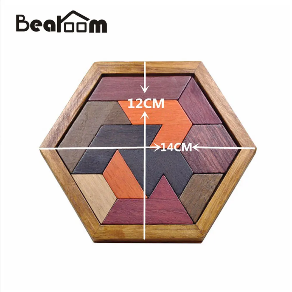 Bearoom обучение по головоломкам Обучающие игрушки забавная 3D игра-головоломка