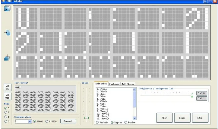 

3D8 DIY multicolor LED mini light cubeeds With IR /3D 8 8x8x8 Kits/Junior,Christmas Gift led Music Spectrum electronic diy kit