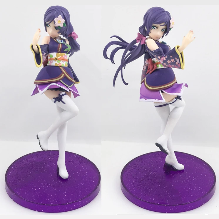 9 видов стилей Аниме LoveLive School Idol Project Kotori Minami Nozomi Tojo Honoka Kousaka Kimono Ver 17 см фигурку